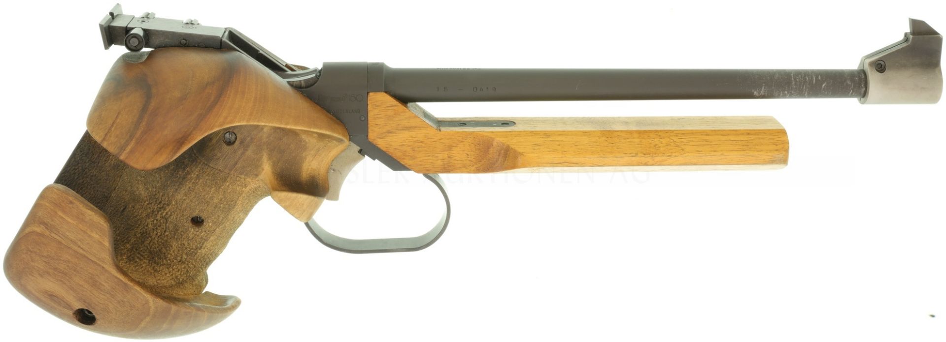 Matchpistole Hämmerli 150, Kal. .22LR