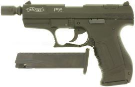 Schreckschusspistole, Umarex/Walther P99, Kal. 9mm P.A.K