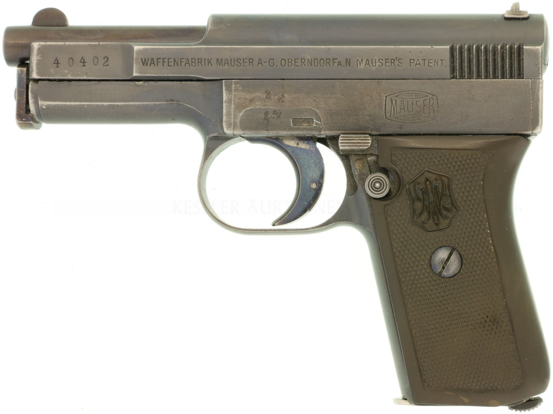 Taschenpistole, Mauser 1910, Kal. 6.35mm