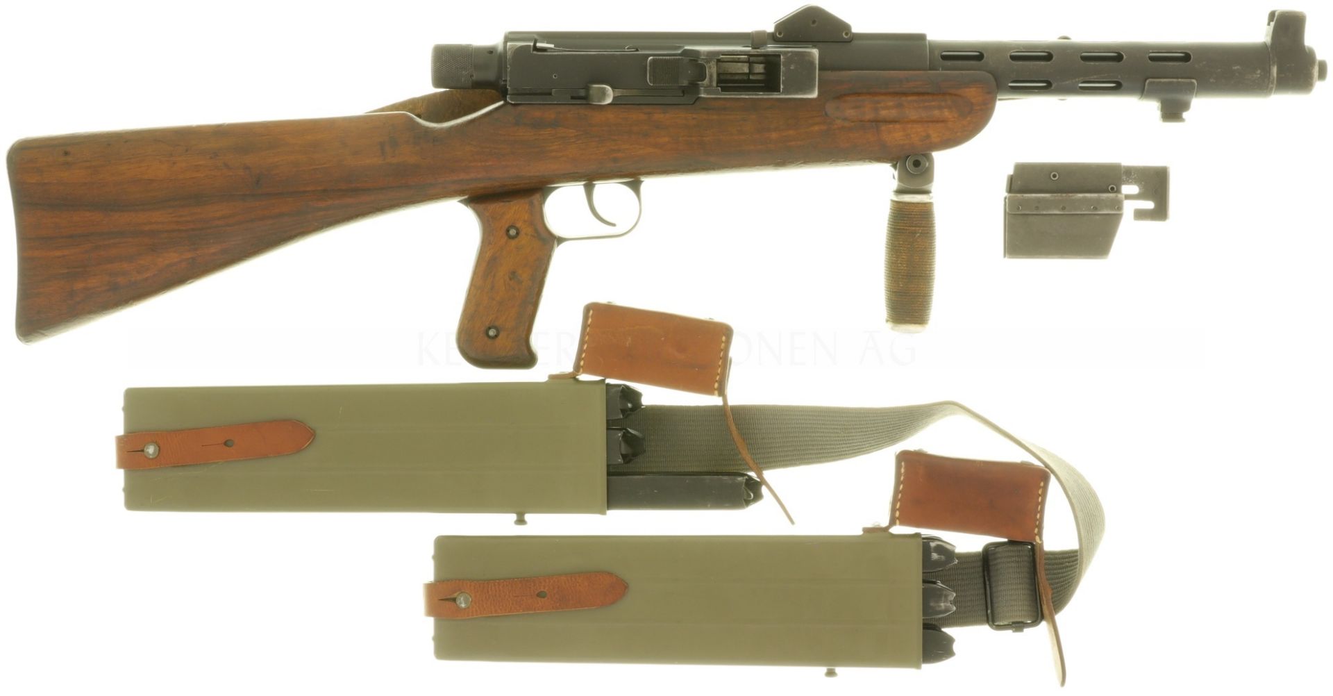 Maschinenpistole, WF Bern, MP 41/44 (Furrer), Kal. 9mmP