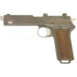 Pistole, österr. Ord. Steyr M 1912, hergestellt 1915, Kal. 9mmSteyr