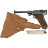 Pistole, W+F Bern, Parabellum, Mod. 06, Kal. 7.65mmP