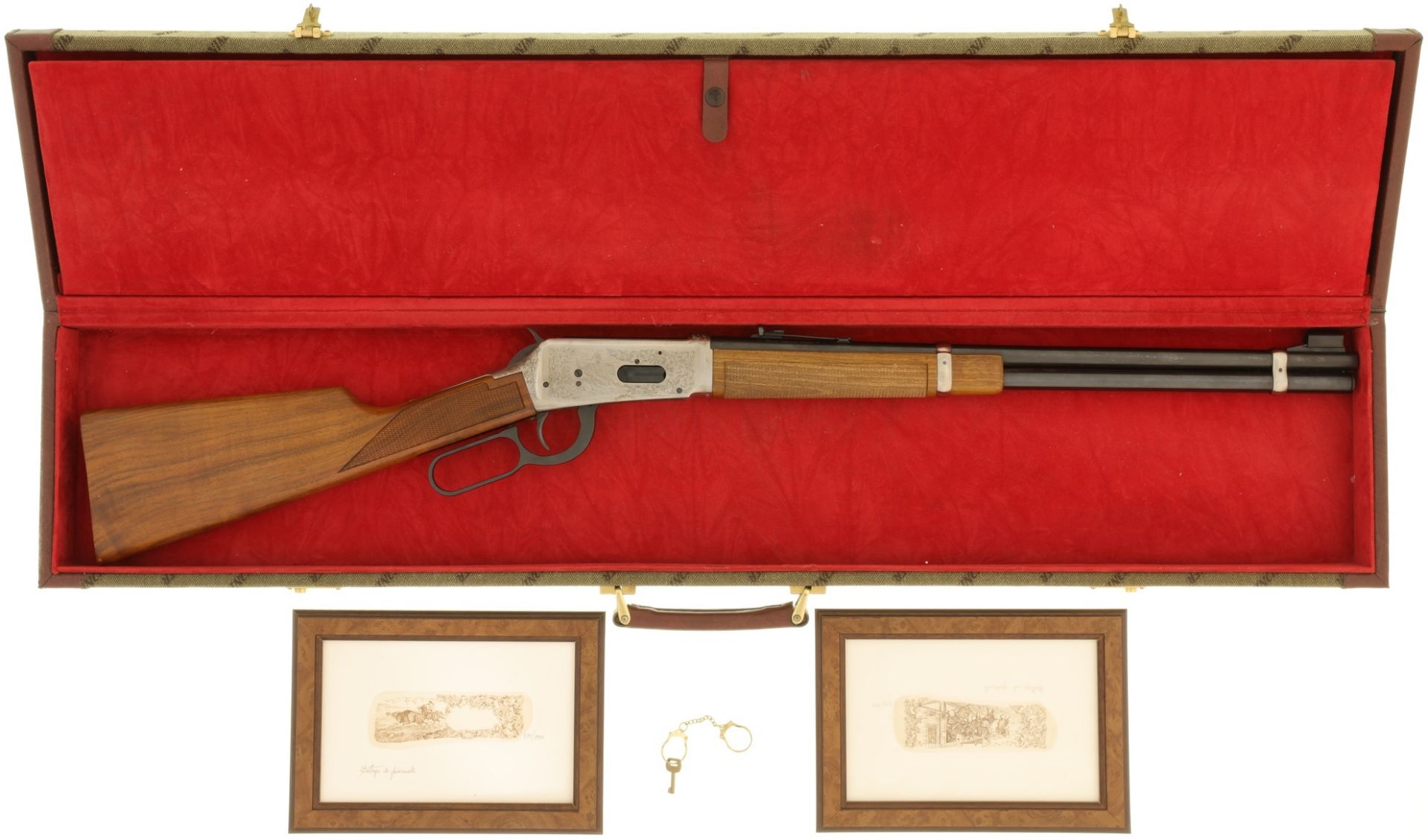 Unterhebelrepetierbüchse, Winchester 1894, Commemorative, 591 von 999 Stück, Kal. .30-30