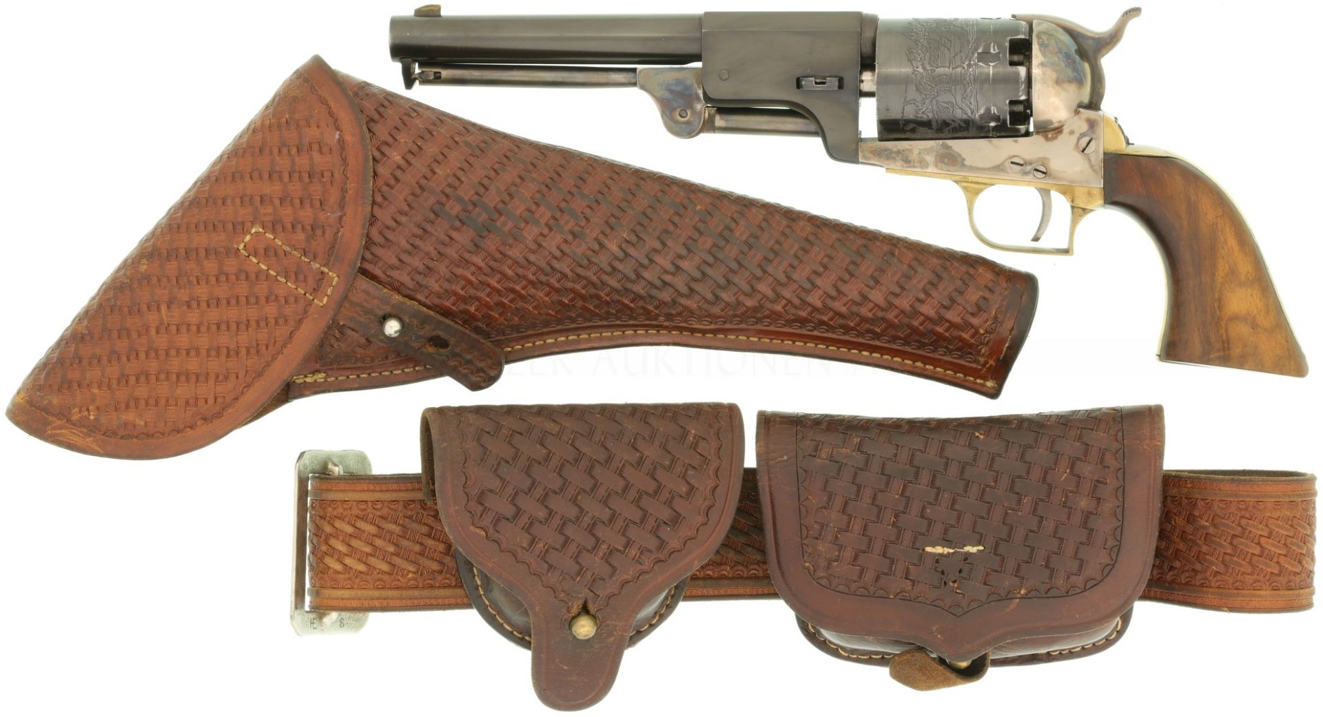 Perkussionsrevolver, San Marco, Replika Colt Model Dragoon, Walker 1847, Kal. .44