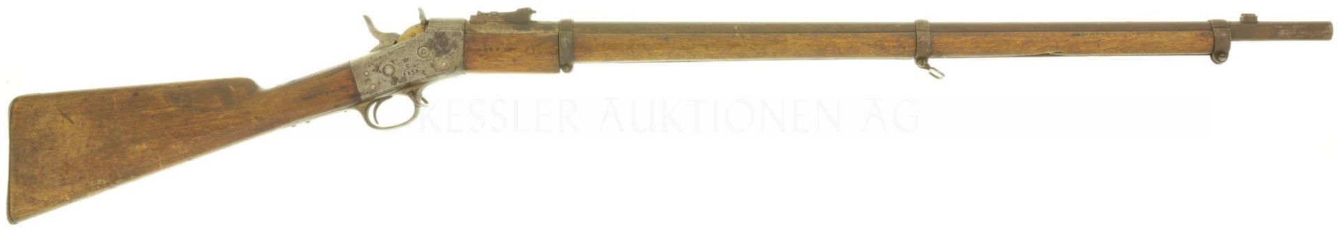 Einzelladerbüchse, Carl Gustav, Remington Rolling Block M1864/68, Kal. 12.7x44R