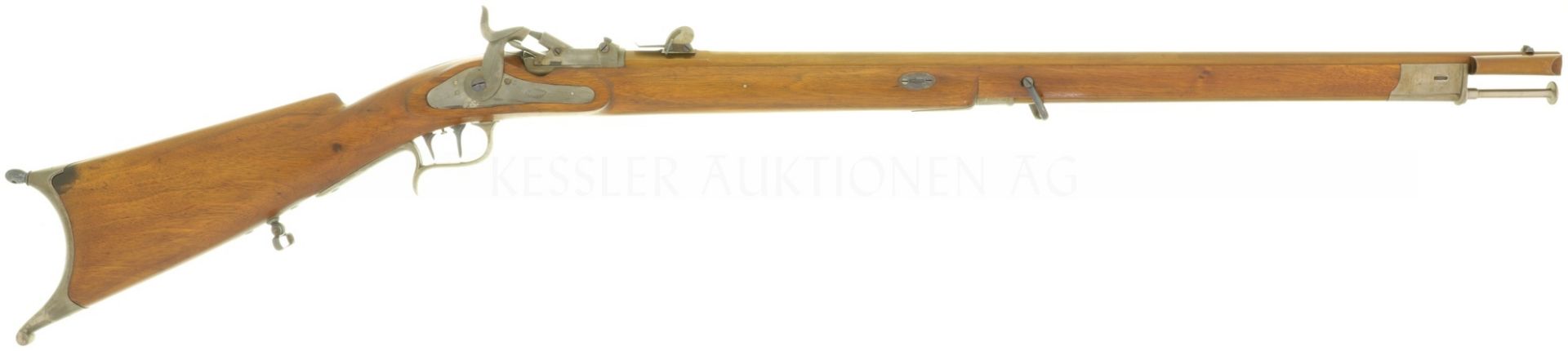 Feldstutzer 51/67, Milbank Amsler, aufgerüstet, Kal. 10.4mm