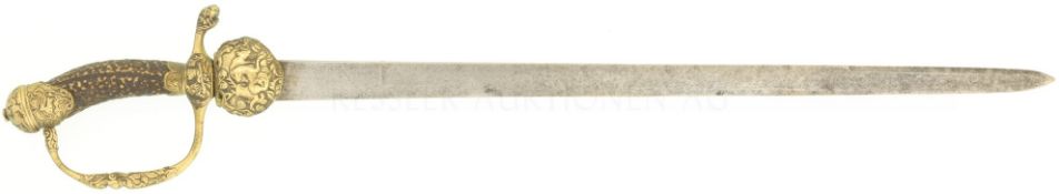 Hirschfänger Deutsch 18-Jhdt.