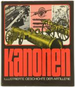 Buch, Kanonen, illustrierte Geschichte der Artillerie