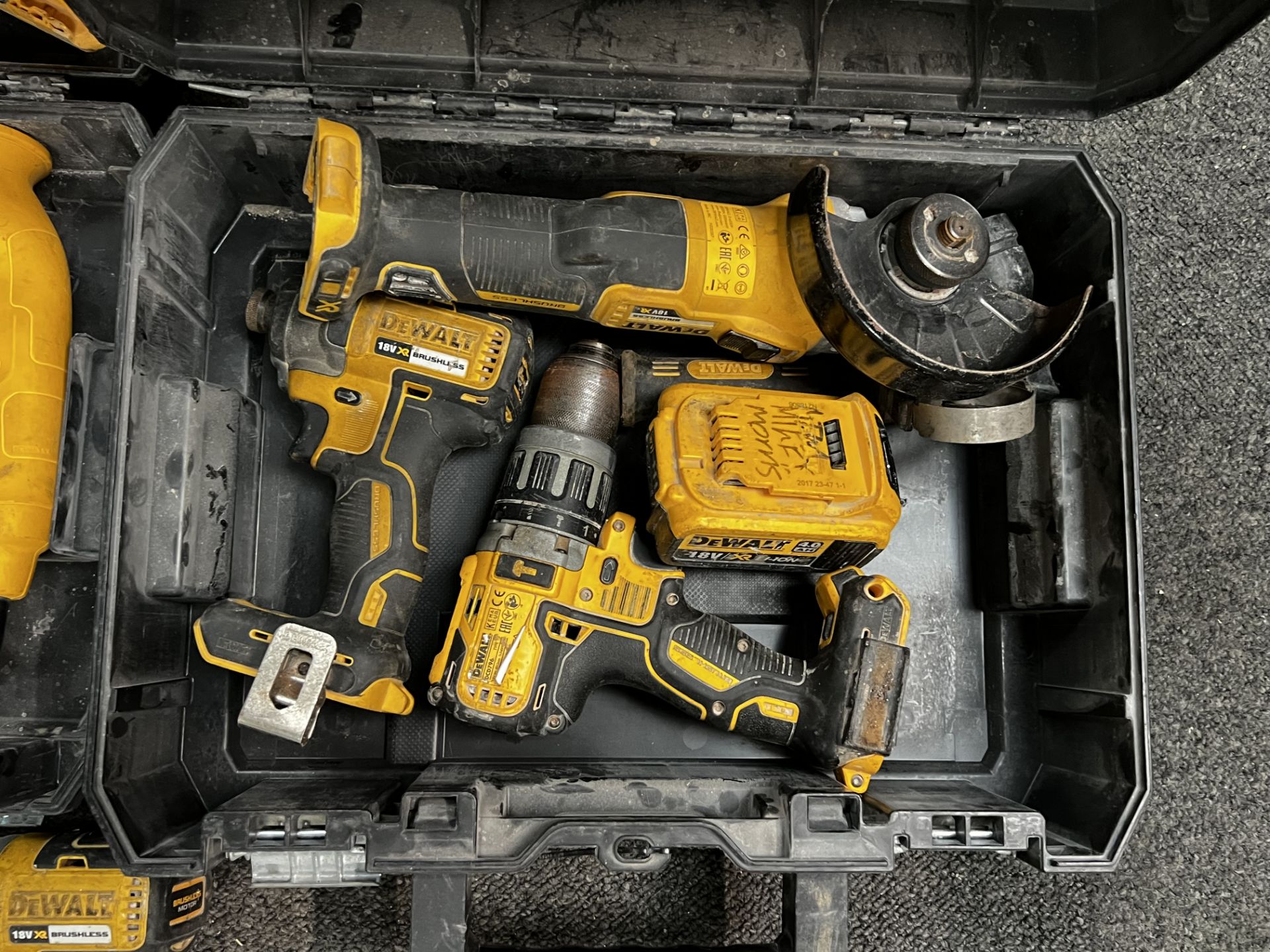 A quantity of DeWalt rechargeable power tools as per photos - Image 2 of 3