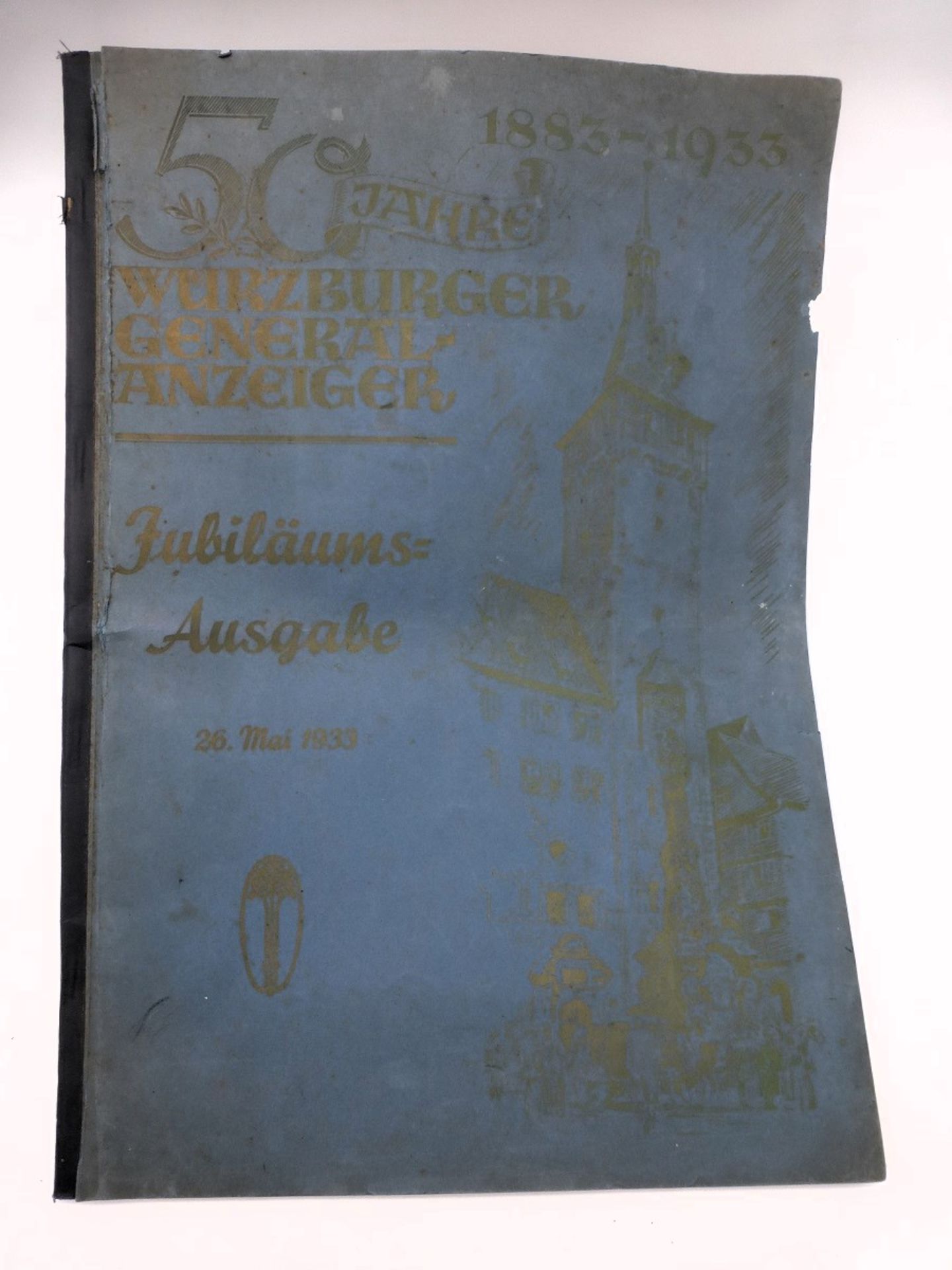 Jubiläumsausgabe Generalanzeiger Würzburg 1933