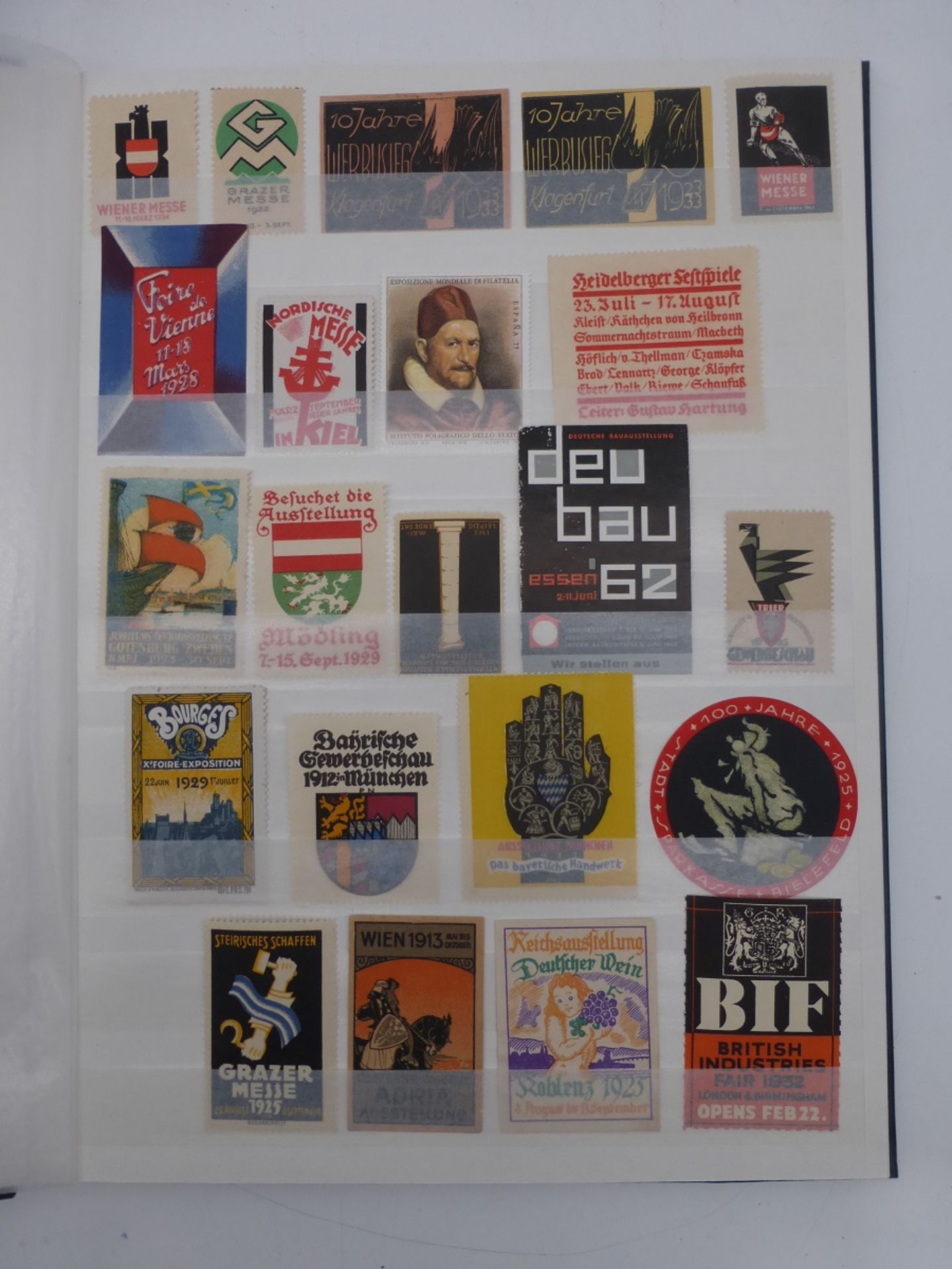 Sammlung Reklamemarken / Vignetten - Bild 4 aus 7