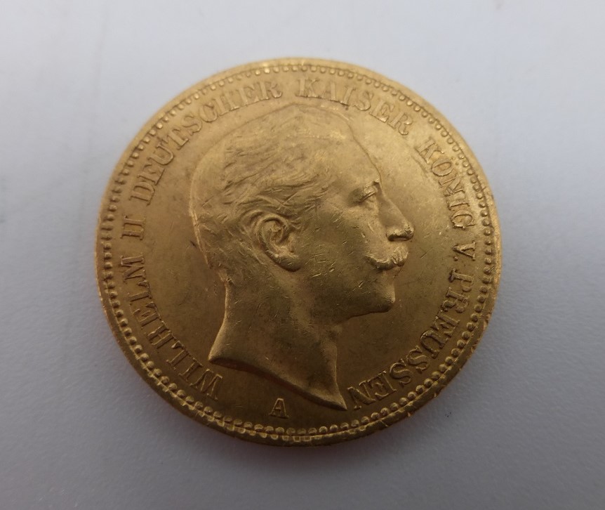 Kaiserreich Goldmünze - Preussen 20 Mark 1905A