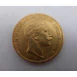 Kaiserreich Goldmünze - Preussen 20 Mark 1905A