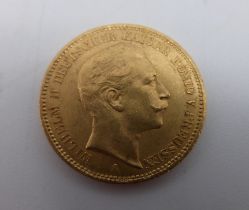 Kaiserreich Goldmünze - Preussen 20 Mark 1905A