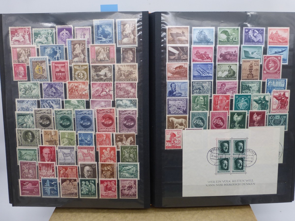 Briefmarken Sammlung in 13 Alben - Image 7 of 9