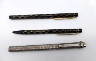 3 Schreibgeräte (Cartier Paris / Sheaffer - USA)