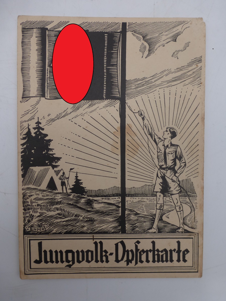 Propaganda Postkarte Jungvolk