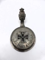 Zinndeckel "SMS Ostfriesland"