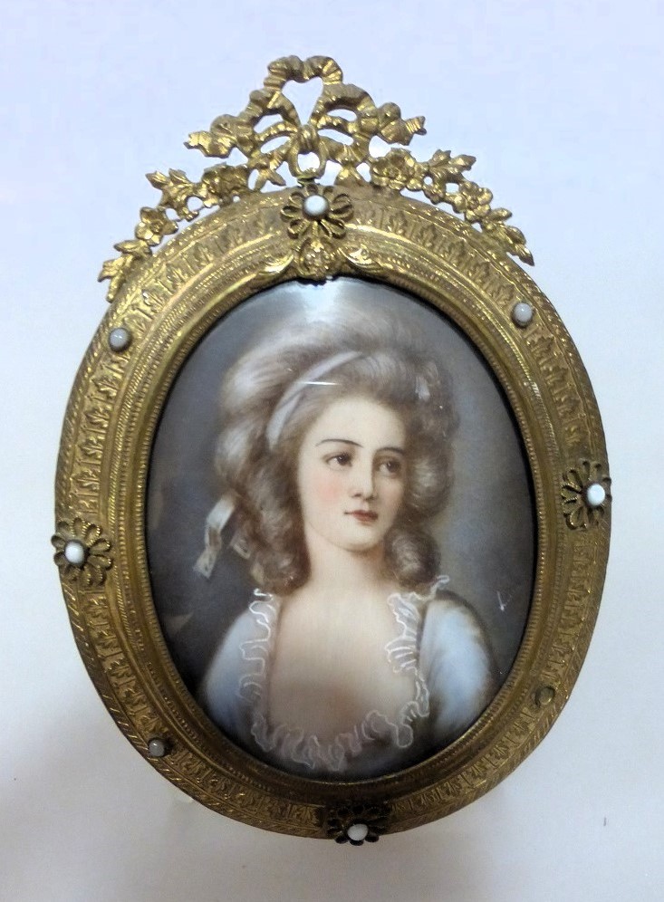 Miniaturportrait Marie Antoinette