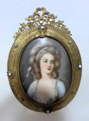 Miniaturportrait Marie Antoinette