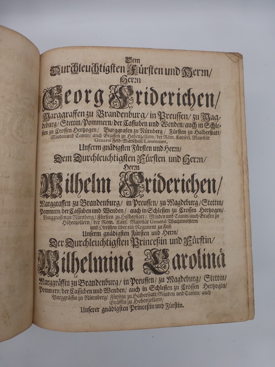 Biblia Germanica - Nürnberg / Schwabach 1702 - Image 4 of 4