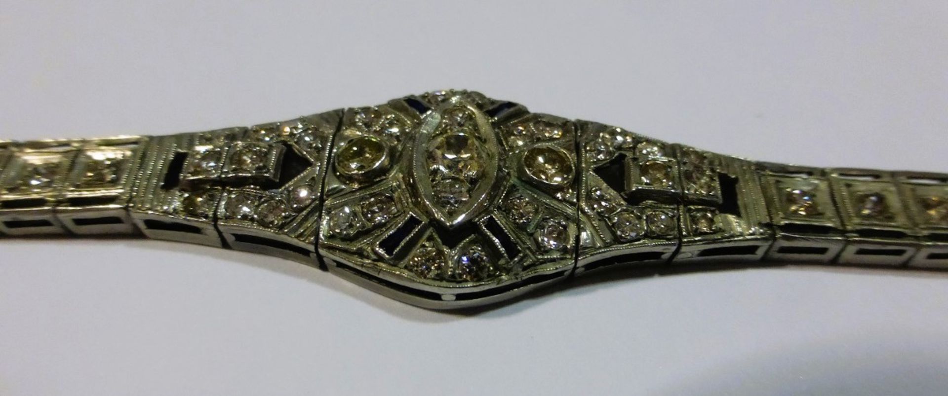 Art Deco Brillantarmband - Image 2 of 3