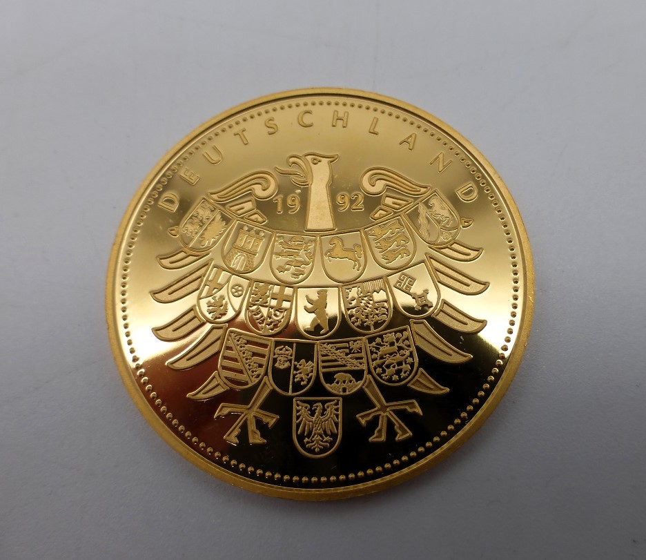 Goldmedaille "Willy Brandt" / 1992 - Image 2 of 2