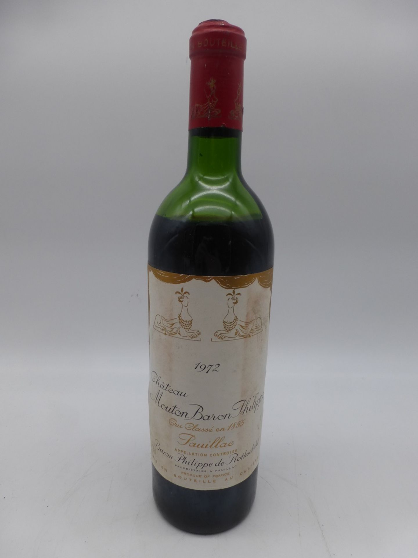 Chateau Mouton Baron Philippe Rothschild 1972