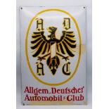 Emailleschild "ADAC"