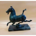 Bronze "Fliegendes Pferd von Gansu"