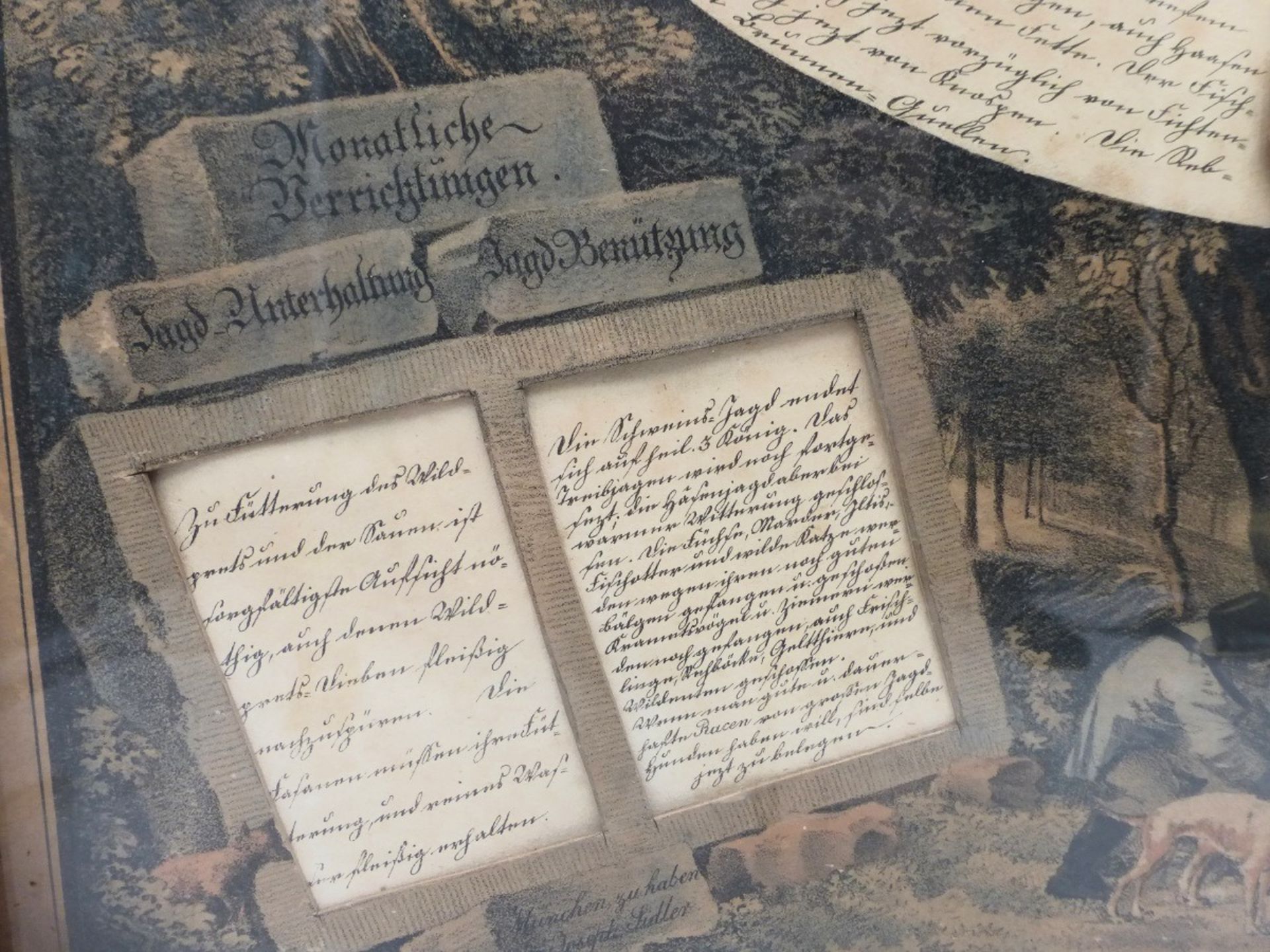 Biedermeier Kalender um 1820 - Bild 2 aus 3