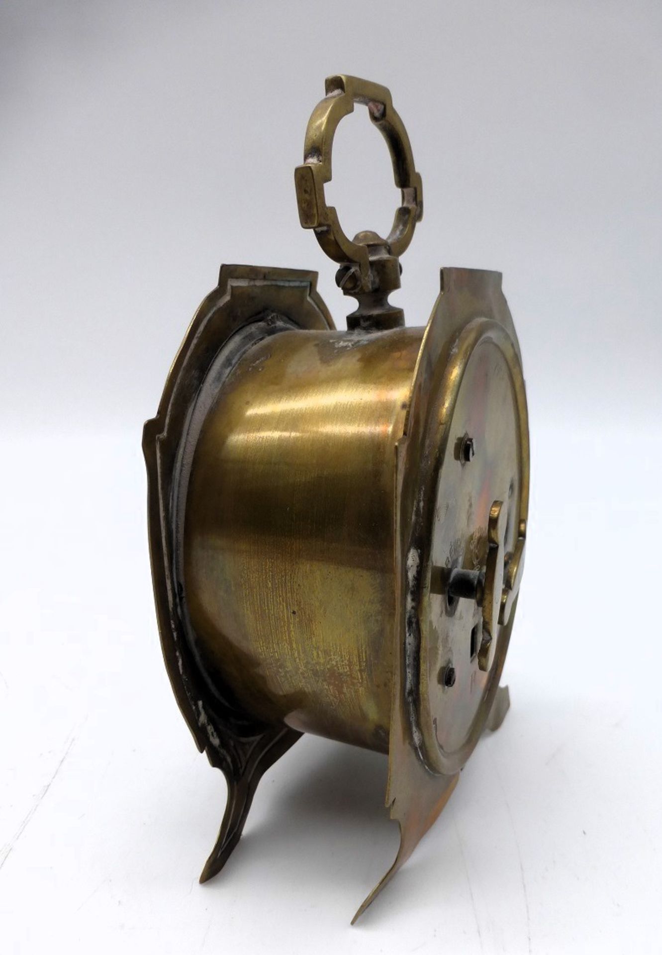 Kleiner Tischwecker Frankreich um 1900 - Bild 2 aus 2