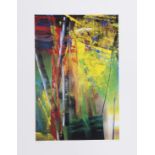 Gerhard Richter, Victoria I. Farboffset. In der Druckform signiert, datiert und betitelt. 2003.