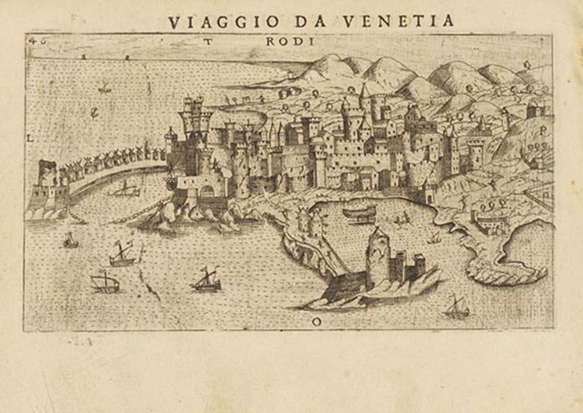 Giuseppe Rosaccio, [Viaggio da Venetia, a Costantinopoli per mare ... Venedig].