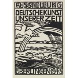 Erich Heckel, Ausstellung Deutscher Kunst unserer Zeit. Überlingen 1945.