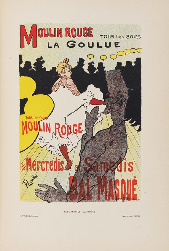 Ernest Maindron, Les affiches illustrées (1886-1895). Paris 1886-96.