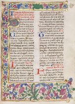 Manuskript von der Insel San Nicola - Breviarium zum Gebrauch von Rom. Lateinische