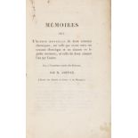 André Marie Ampère, Mémoires sur l'action mutuelle de deux courans électriques. Paris.