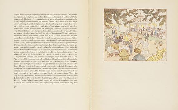 Thomas Mann, Bekenntnisse des Hochstaplers Felix Krull. Buch der Kindheit. Wien, Rikola 1922.