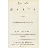 Johann Wolfgang von Goethe, Werke. Vollständige Ausgabe letzter Hand. Stuttgart und Tübingen.
