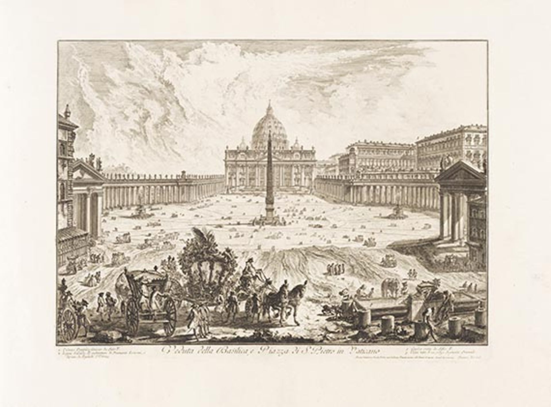 Giovanni Battista Piranesi,Vedute di Roma. Rom.