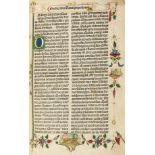 Gregor der Große, Sammelband mit 3 Werken. Aus den Jahren 1492 und 1493.
