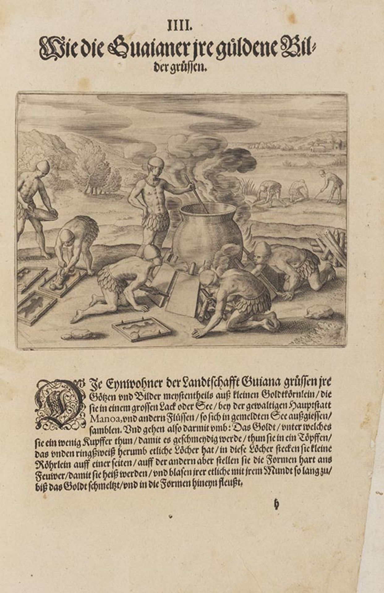 Theodor de Bry, Americae achter Theil. Frankfurt.