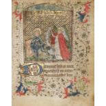 Stundenbuch - Lateinische Handschrift auf Pergament. Frankreich (Limoges).