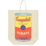 Andy Warhol Campbell's Soup Can on Shopping Bag. Farbserigrafie. Boston 1966.