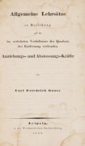 Carl F. Gauß, Allgemeine Lehrsätze in Beziehung auf ...Anziehungs- und Abstossungs-Kräfte. Leipzig.