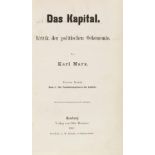 Karl Marx, Das Kapital. Kritik der politischen Oekonomie. Hamburg und New York.