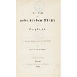 Friedrich Engels, Die Lage der arbeitenden Klasse in England. Leipzig.