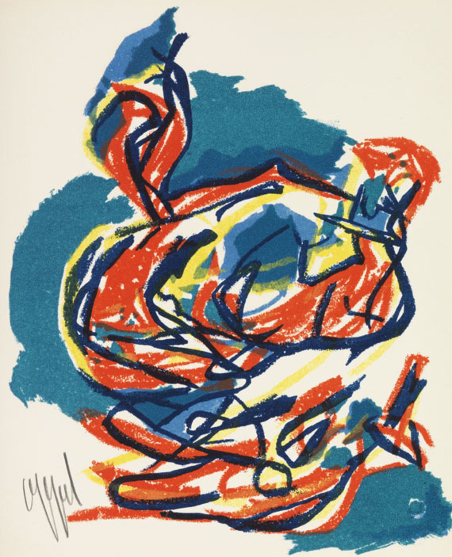 André Frénaud, Unteilbares Teil. Köln, Galerie Der Spiegel (1961).