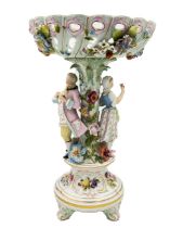 LARGE GERMAN PORCELAIN CENTREPIECE